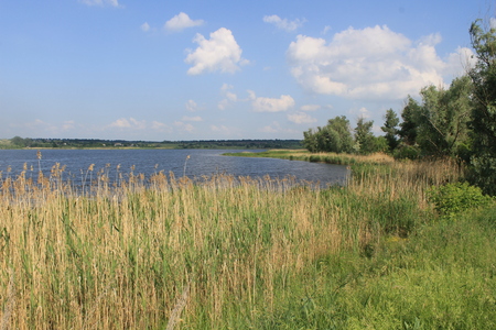 River Saksagan in Ukraineの写真素材