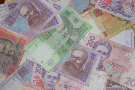 ukrainian moneyの写真素材