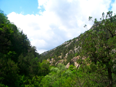 Crimean mountainsの写真素材