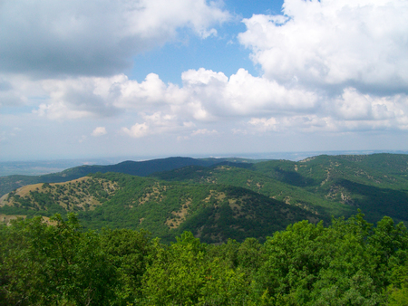 Crimean mountainsの写真素材