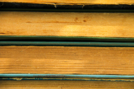 Stack of the old books. Books background