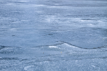 Texture of the ice surface. Winter backgroundの写真素材
