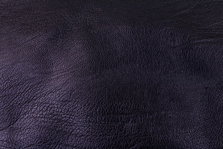 Black leather texture for backgroundの写真素材