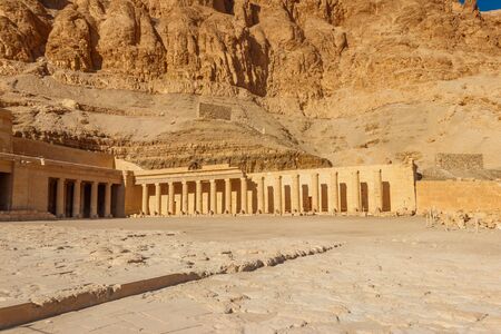 Mortuary Temple of Hatshepsut in Luxor, Egyptの写真素材