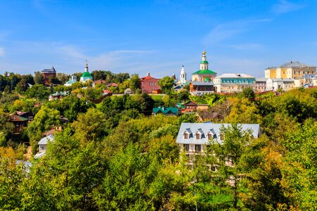 View of the Vladimir city in Russiaの写真素材