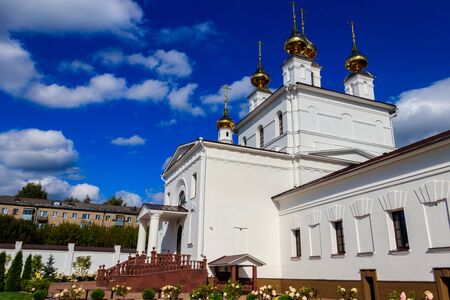Holy Dormition Monastery in Ivanovo, Russiaの写真素材