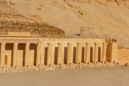 Mortuary Temple of Hatshepsut in Luxor, Egyptの写真素材