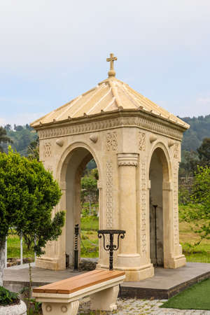 Chapel of Apostle Matthias on the territory of the Gonio fortress in Georgia