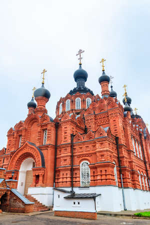 Shamordino Convent (Convent of St. Ambrose and Our Lady of Kazan) is a stauropegial Russian Orthodox convent in village of Shamordino, Kaluga Oblast, Russiaの写真素材
