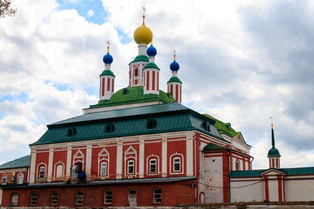 Sanaksar monastery of the Nativity of the Mother of God in Temnikov, Republic Mordovia, Russiaの写真素材