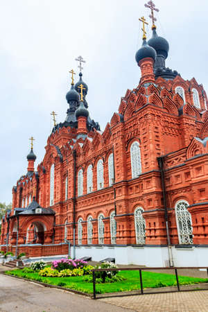 Shamordino Convent (Convent of St. Ambrose and Our Lady of Kazan) is a stauropegial Russian Orthodox convent in village of Shamordino, Kaluga Oblast, Russiaの写真素材