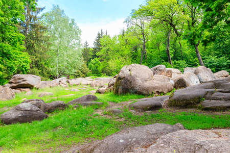 View of Sofiyivka park in Uman, Ukraineの写真素材