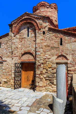 Church of St. John the Baptist in the old town of Nessebar, Bulgaria.の写真素材