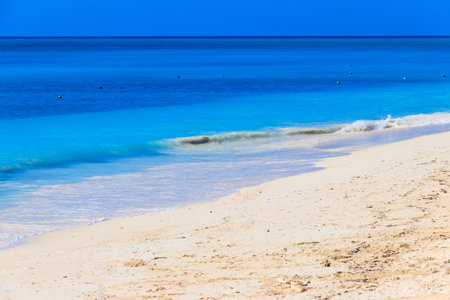 View of the Indian ocean on Zanzibar, Tanzaniaの写真素材