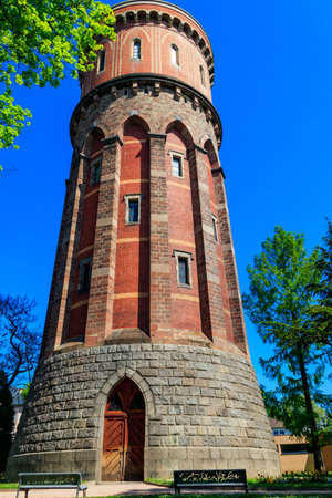 Water tower in Colmar, Alsace, France
