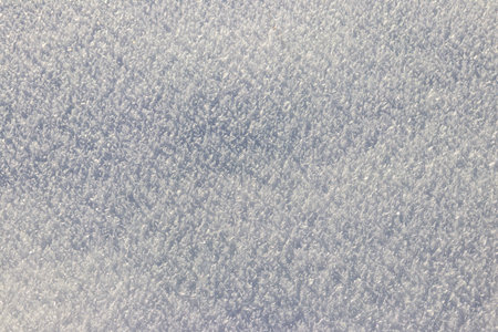 Texture of the white snow. Winter backgroundの写真素材