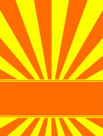 Sunburst background with place for textのイラスト素材