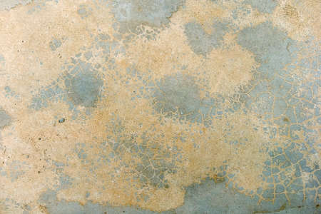 Grunge background Dirty blue wallの写真素材