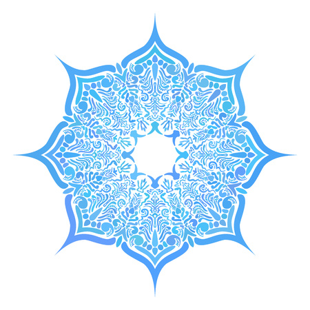 Round pattern, Circular ornament design elementのイラスト素材