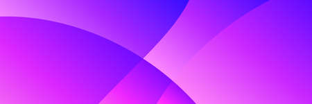Long banner Abstract dynamic colors gradient background, fluid shape effect. Modern pattern. Vector...