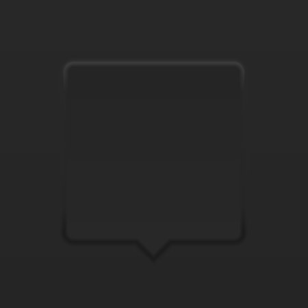 Speech bubble black square with shadow and light plastic effect Neumorphism style, Modern neumorphic...