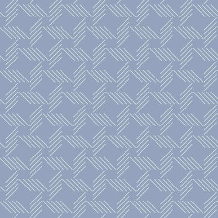 Seamless geometric grid pattern, Repeated lines gray background vectorのイラスト素材