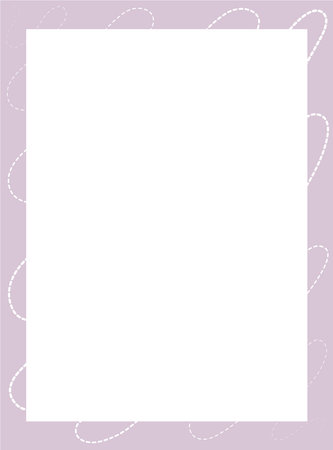Vector rectangular frame on a white background.のイラスト素材