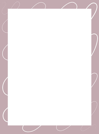 Vector rectangular frame on a white background.のイラスト素材