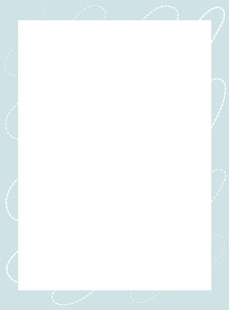 Vector rectangular frame on a white background.のイラスト素材