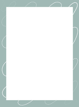 Vector rectangular frame on a white background.のイラスト素材