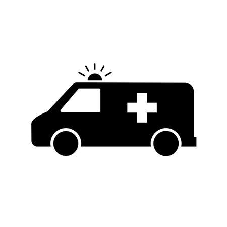 Ambulance icon vectorのイラスト素材