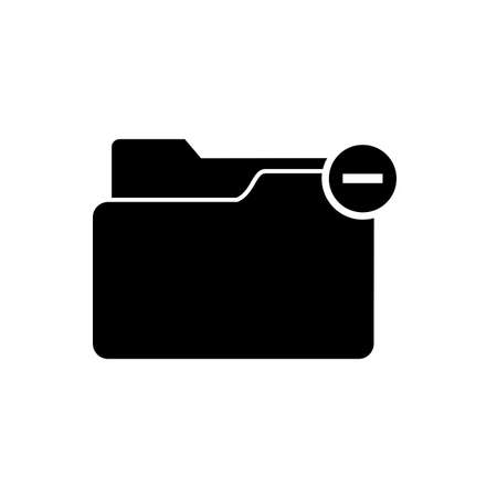 Folder icon vector. symbol for web site Computer and mobile vector.のイラスト素材