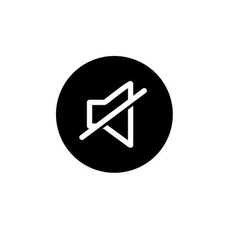 Speaker vector icon isolated on white background. symbol for web site Computer and mobile vector.のイラスト素材