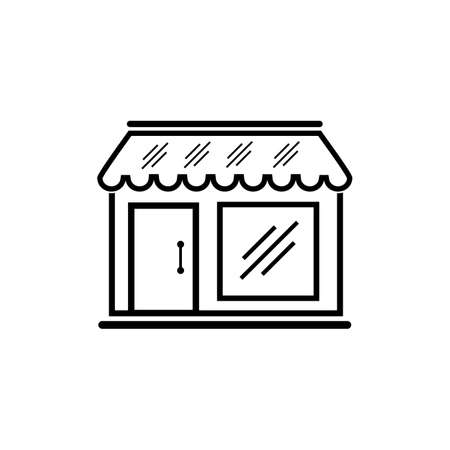 Store icon symbol vectorのイラスト素材