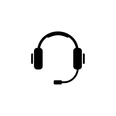 Headphone icon vector. symbol for web site Computer and mobile veのイラスト素材