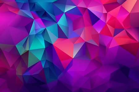 Abstract polygonal background. Triangular design for your business.の素材