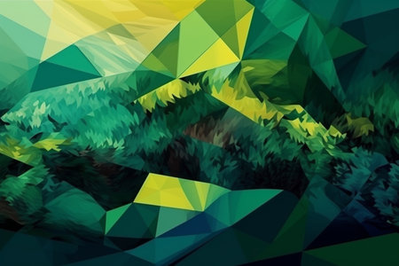 Polygonal background. Abstract background of the triangles. Illustrationの素材