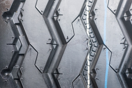 Truck new tire tread pic closeup photo