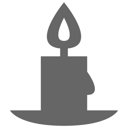 candle vector illustrationのイラスト素材
