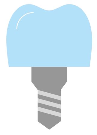 tooth drill illustrationのイラスト素材