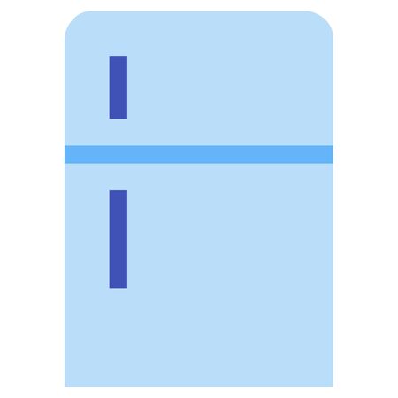 fridge face illustrationのイラスト素材