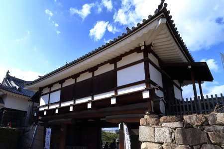 Entrance Hiroshima Castleのeditorial素材