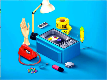 Set of background of communication