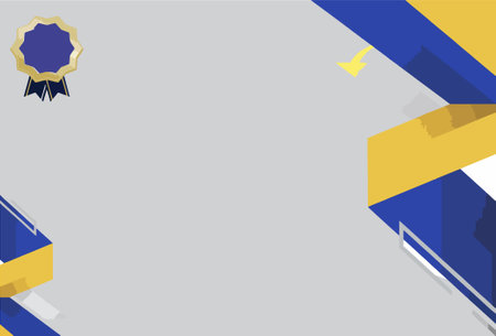 award ribbon banner on grey background vector illustration eps 10.のイラスト素材