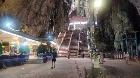 Phra Nakhon Khiri Cave in Phetchaburi, Thailandの写真素材