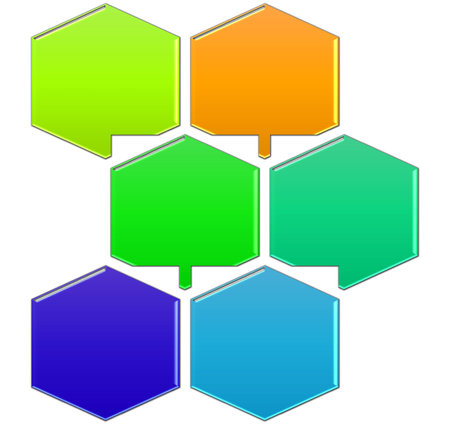 Infographic elements for your business data with 8 options, parts, steps or processes.のイラスト素材