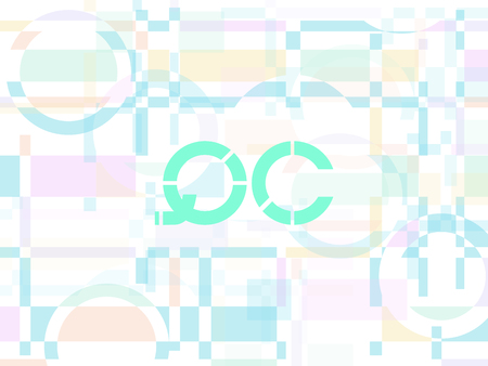 background created in pastel color and pop style