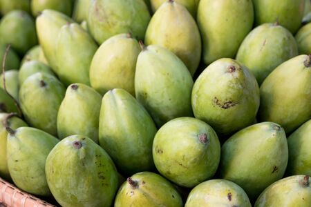 ripe mango on the market
