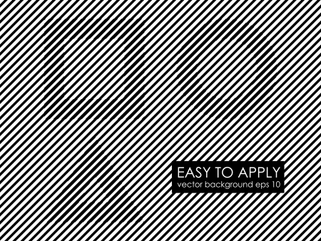 Black and white lines illusion square circle triangleのイラスト素材