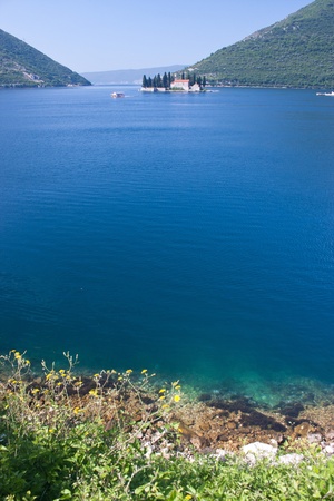Scenic view in Montenegro, Europe. Space for text available.の写真素材